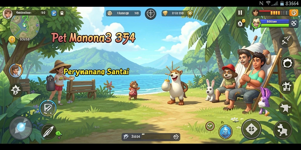 Tampilan screenshot yang menunjukkan keseruan gameplay Casual 8364.