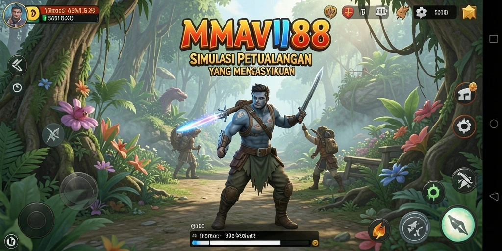 Screenshot gameplay AMAVI88 memperlihatkan eksplorasi dunia yang menakjubkan.