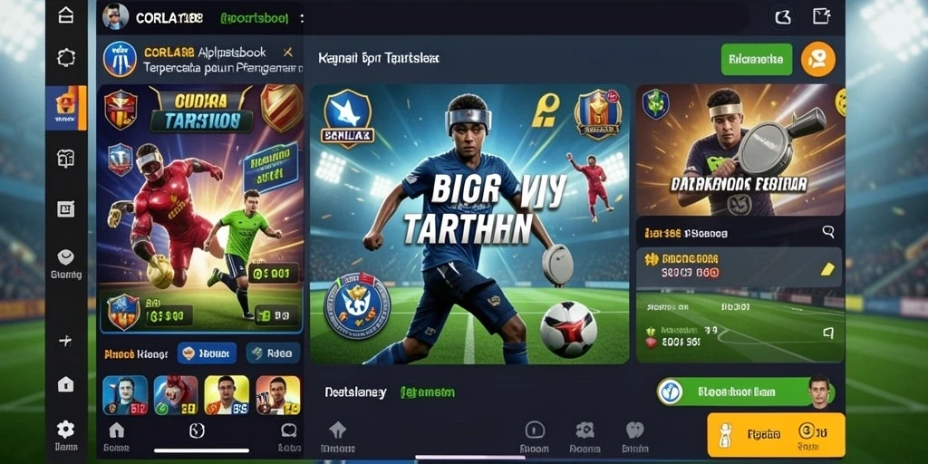 Tampilan menarik dari gameplay taruhan olahraga di CORLA188.