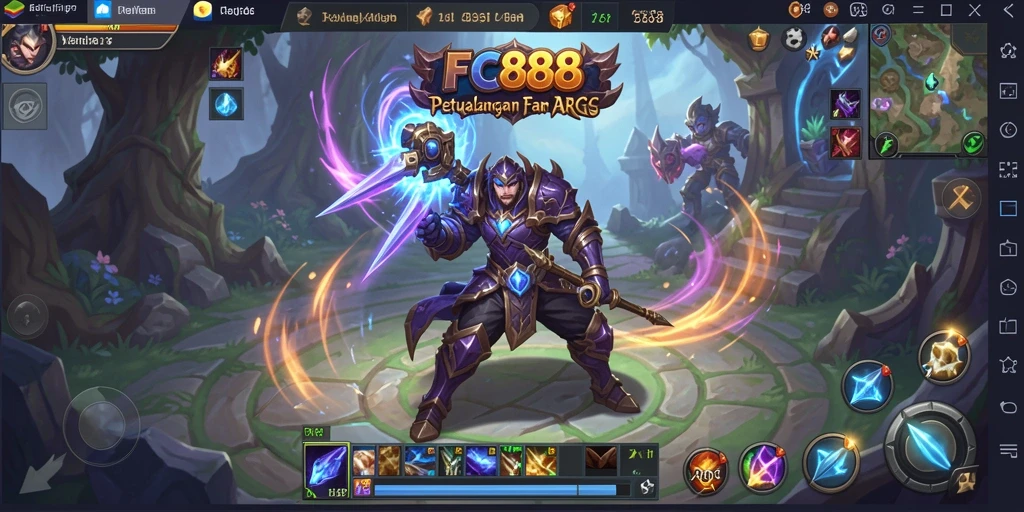 Tampilan gameplay menarik dari game ARPG FC888 yang penuh aksi.