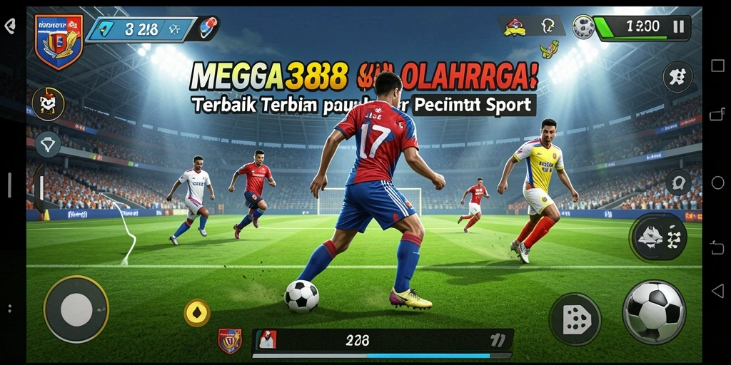 Tampilan gameplay seru MEGA388 dengan berbagai cabang olahraga.