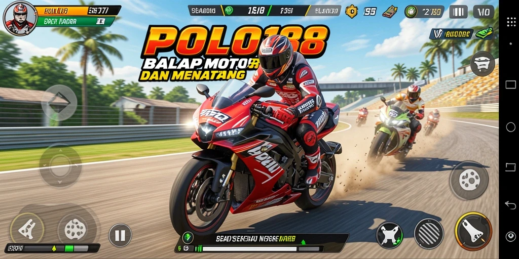 Gameplay menegangkan balap motor di POLO188.