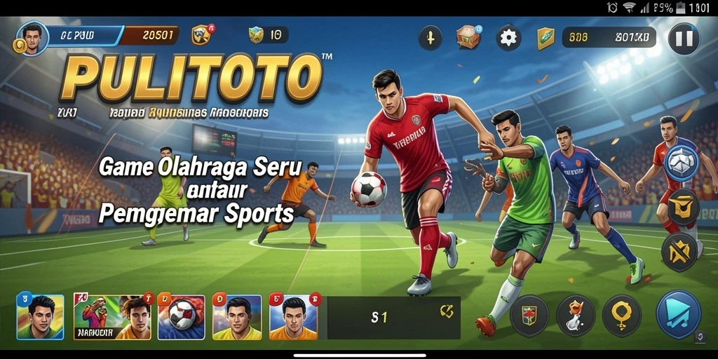 Tampilan menakjubkan dari gameplay PULITOTO yang seru.