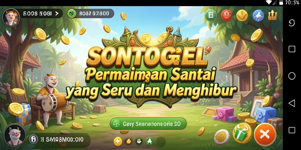 Tampilan menarik dari gameplay SONTOGEL yang menyenangkan.